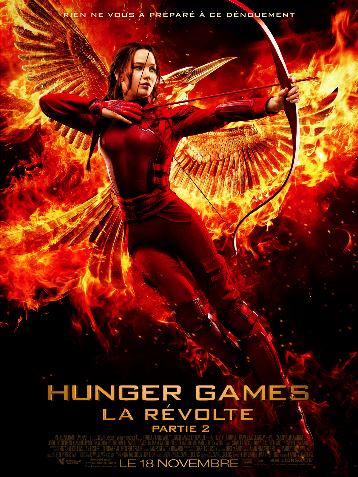 Hunger Games La Révolte [partie 2] Bande annonce en streaming