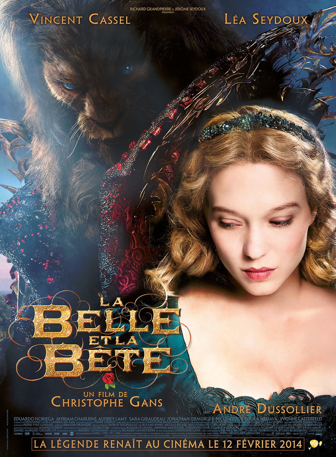 La Belle Et La Bete Vincent Cassel Streaming La Belle Et La Bête Bande annonce en streaming