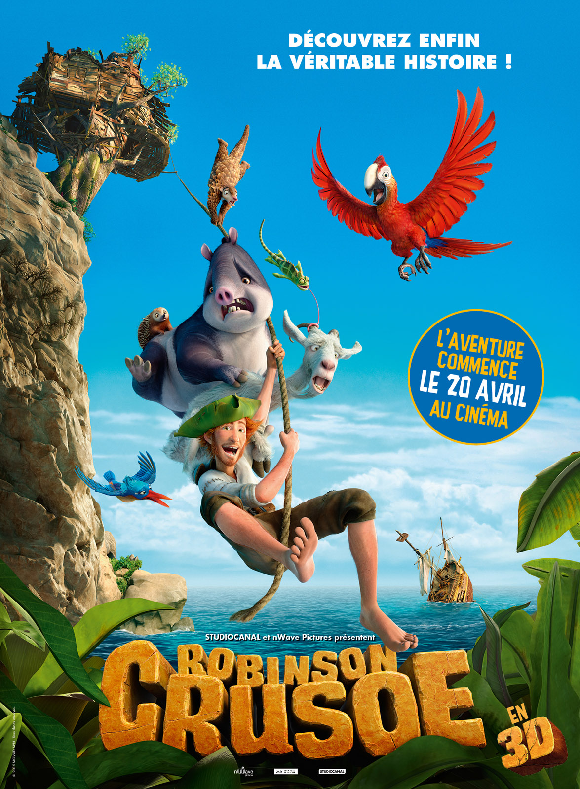 Robinson Crusoe Blu-ray 3D
