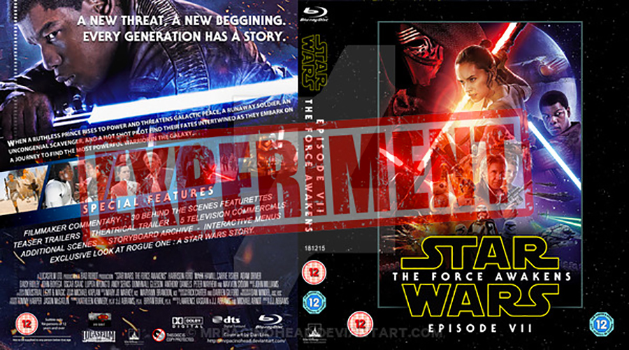 Star Wars 7 disponible sur DVD, Blu-ray à partir du...