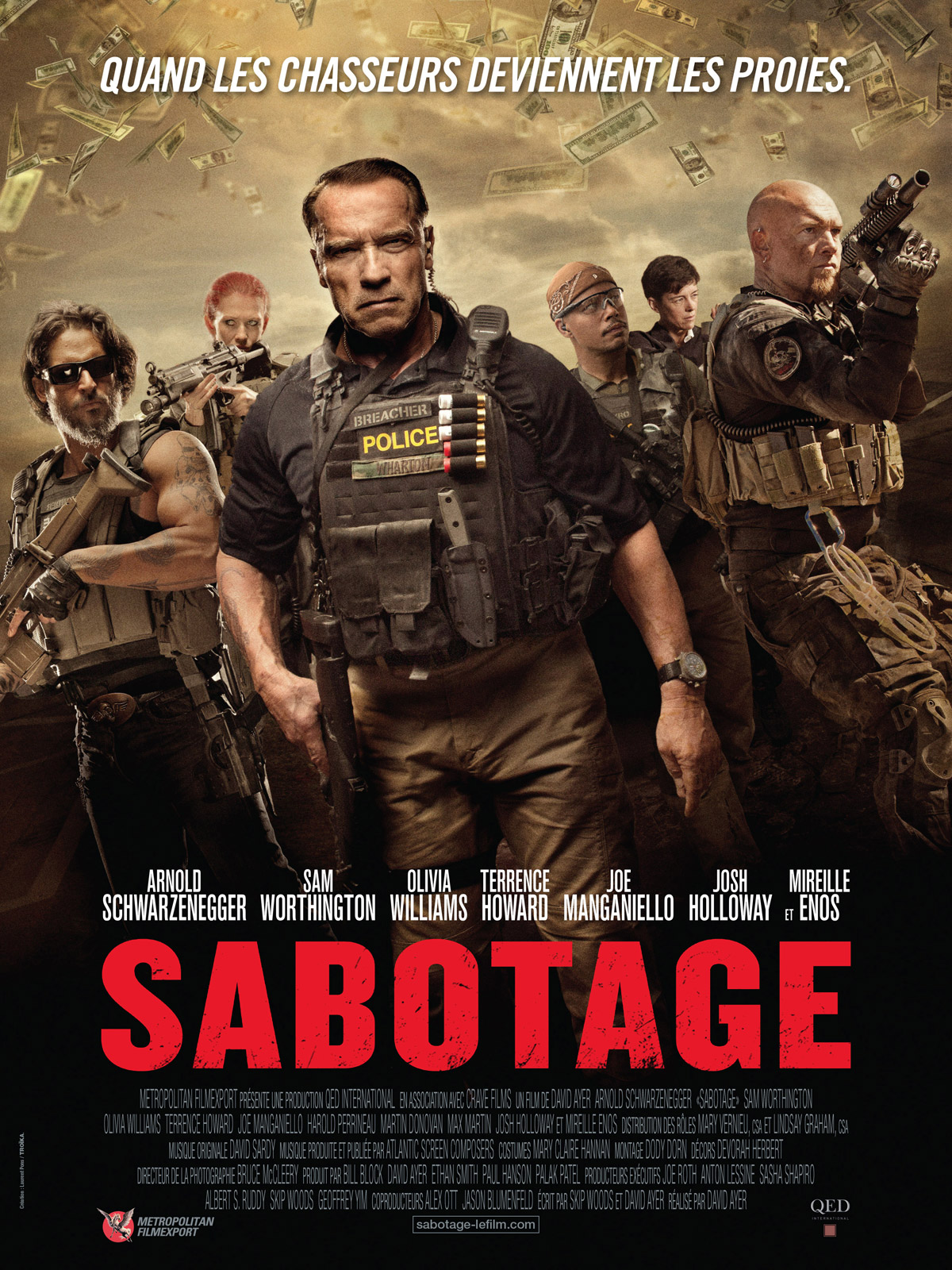 Sabotage Sortie Dvd Blu Ray Et Vod