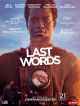 Last Words DVD et Blu-Ray