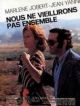 Nous Ne Vieillirons Pas Ensemble DVD et Blu-Ray