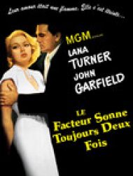 DVD Le Facteur Sonne Toujours Deux Fois