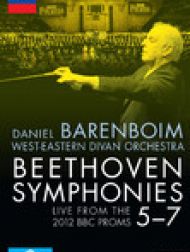 DVD Beethoven: Symphonies Nos. 5, 6 & 7 – Live From the 2012 BBC Proms