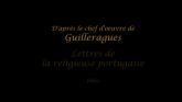 Les Lettres Portugaises streaming 