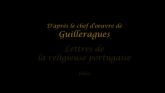 Les Lettres Portugaises en streaming 